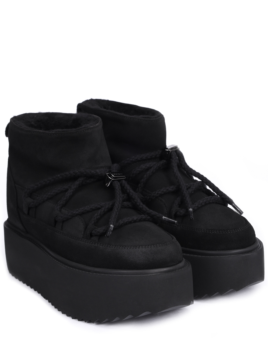 Ботинки замшевые на меху