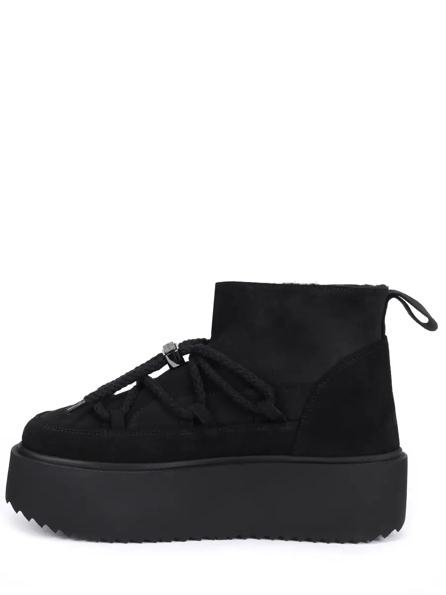 Ботинки замшевые на меху