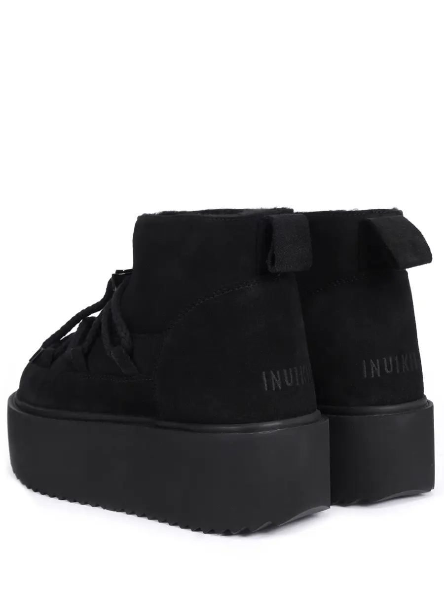 Ботинки замшевые на меху