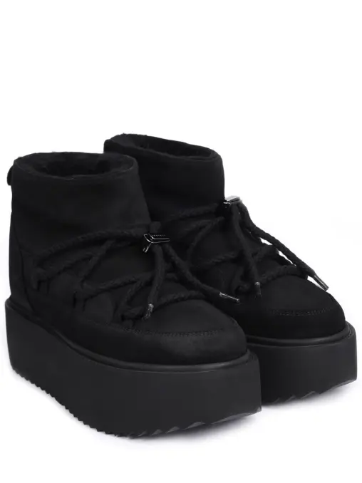Ботинки замшевые на меху INUIKII