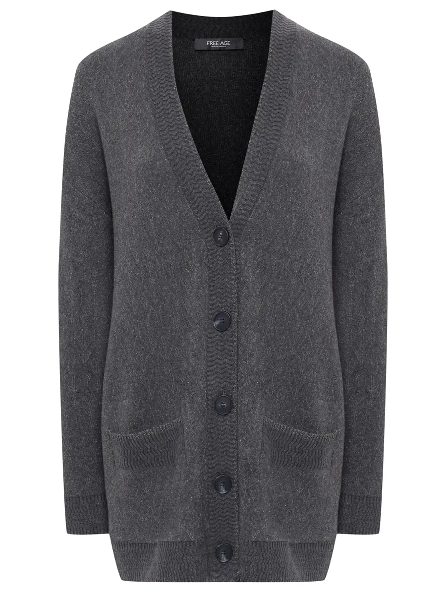 Кардиган из шелка и кашемира