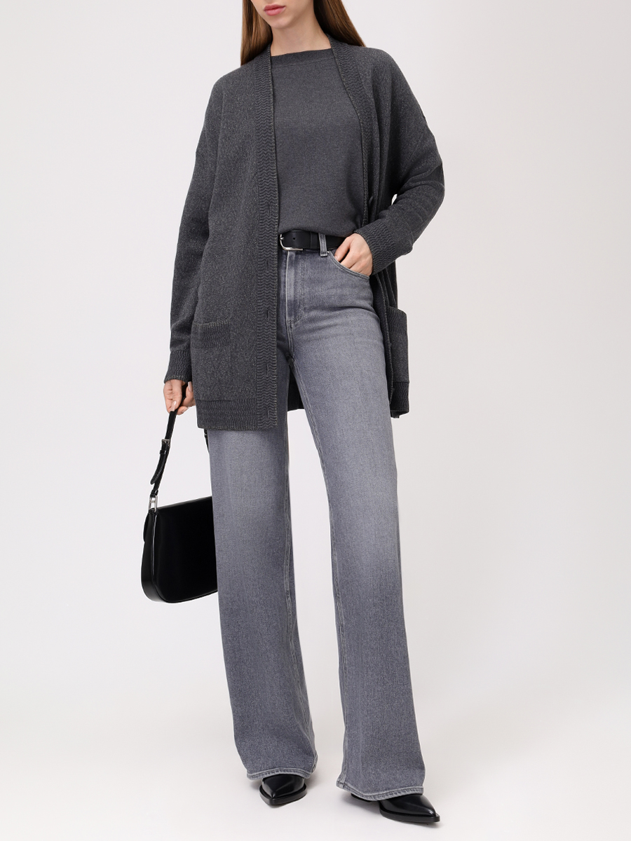 Кардиган из шелка и кашемира