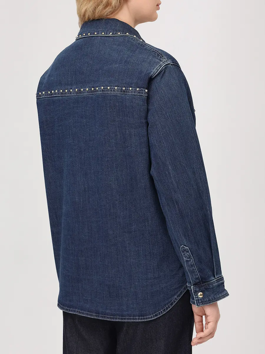 Рубашка джинсовая