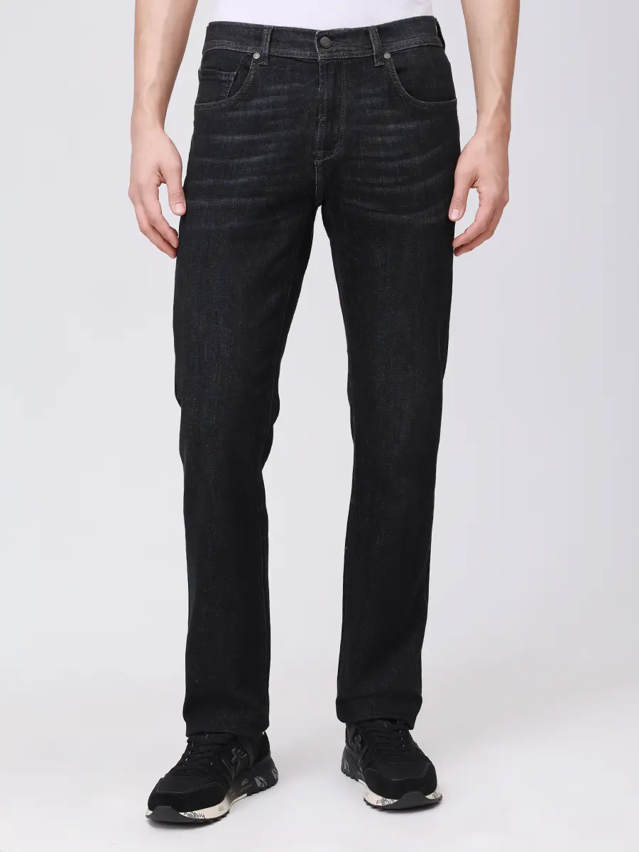 Джинсы Regular Fit хлопковые