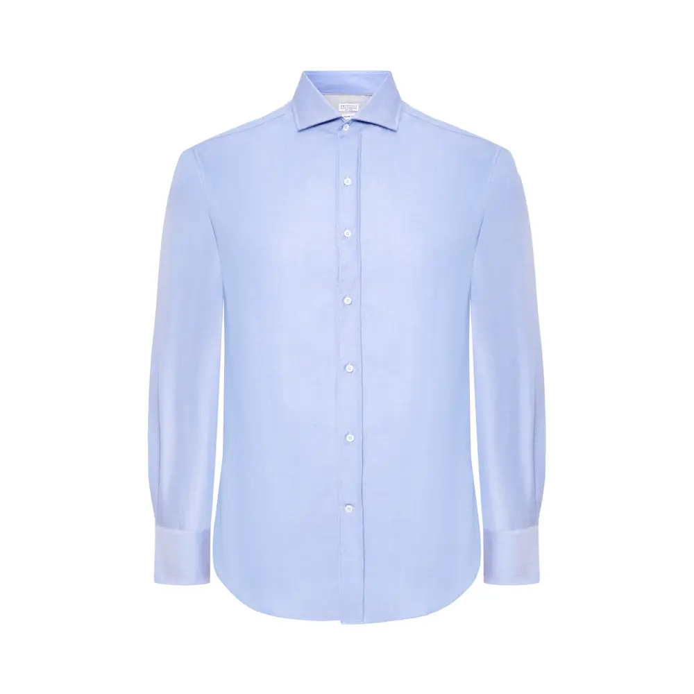 Рубашка Slim Fit шерстяная