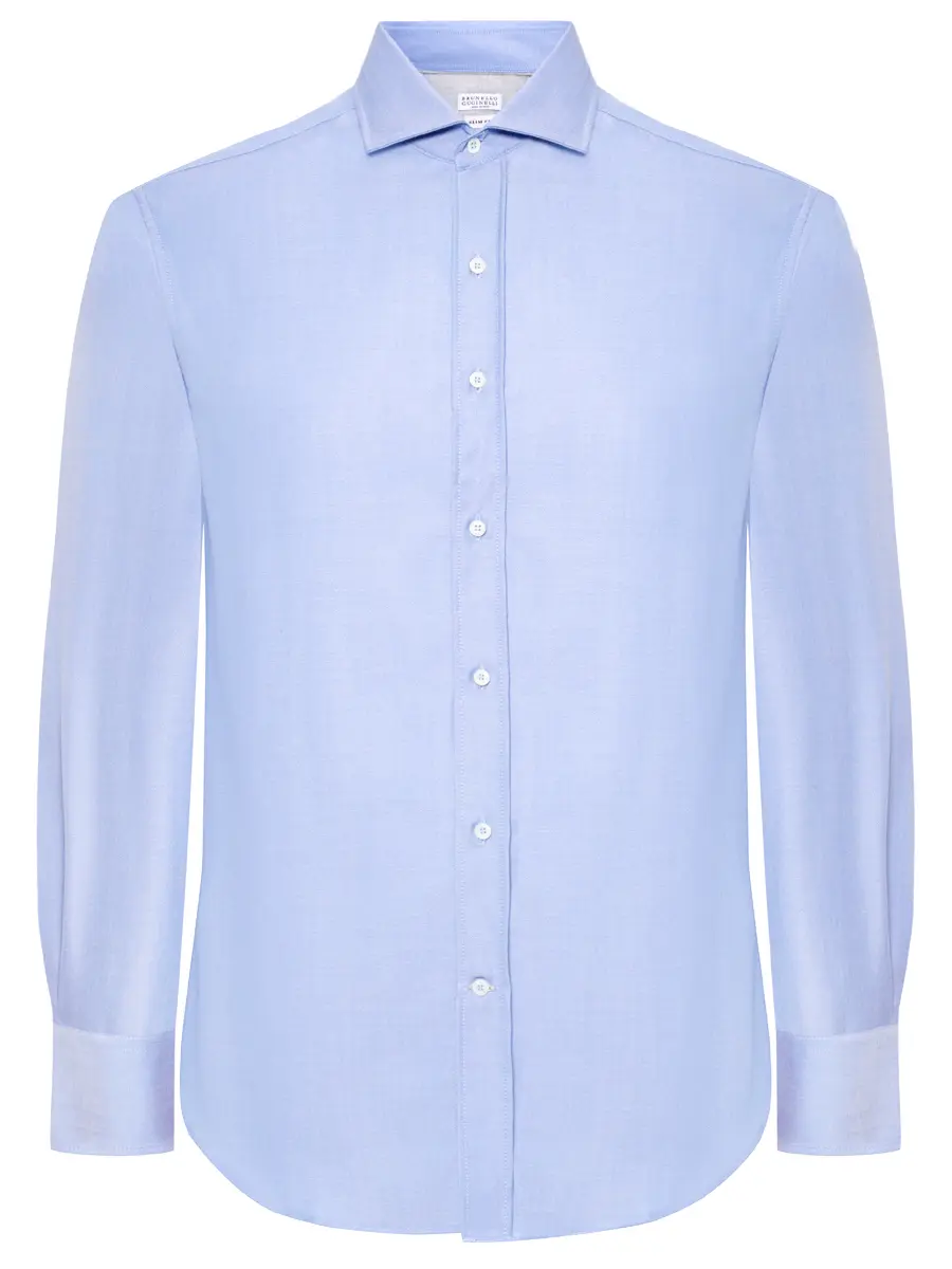 Рубашка Slim Fit шерстяная