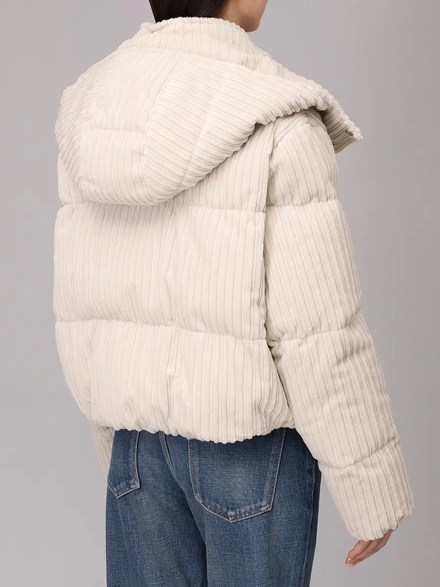 Пуховик стеганый