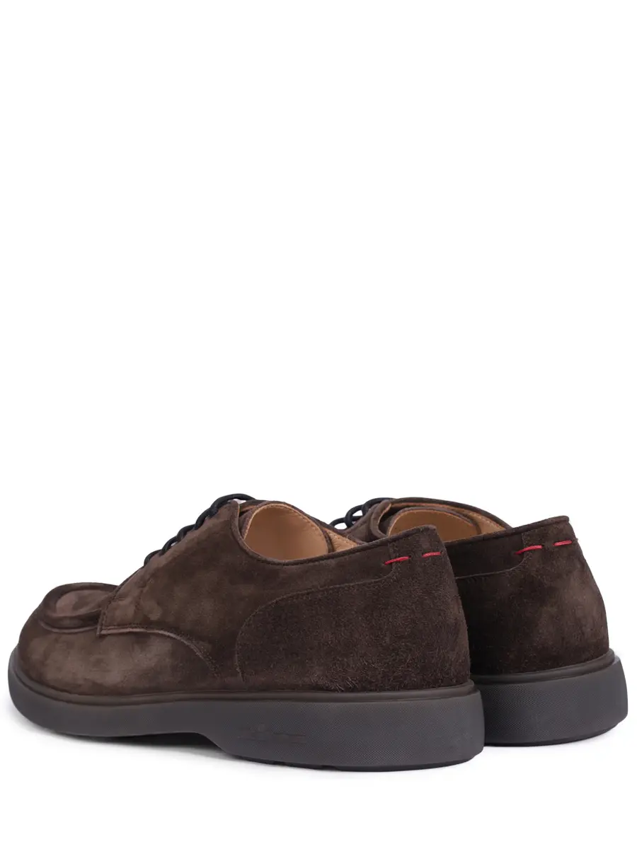 Дерби замшевые