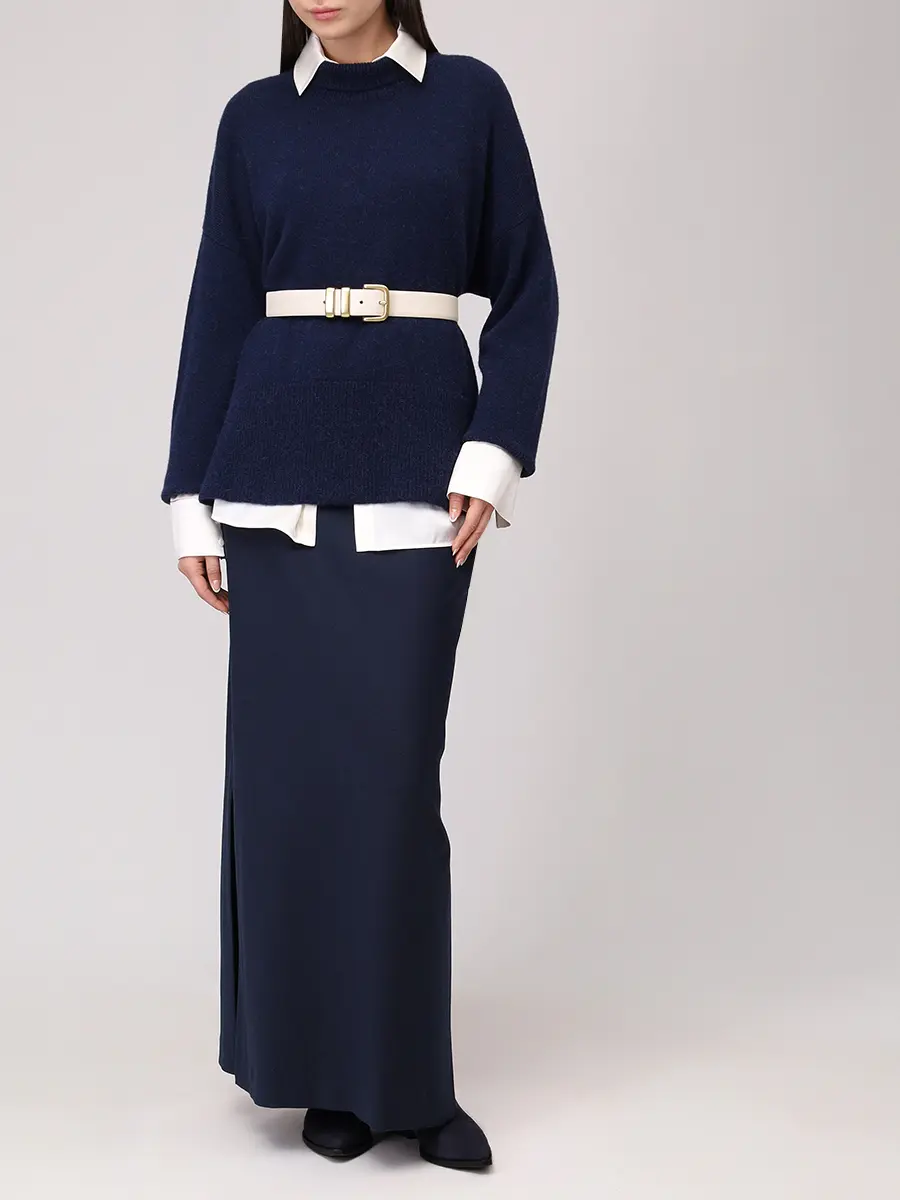 Свитер из шерсти альпака