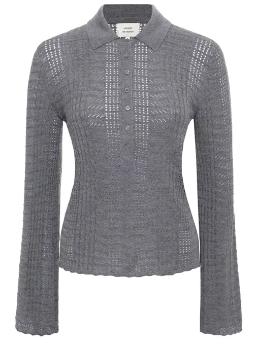 Поло из шерсти и кашемира Tiha LOULOU DE SAISON