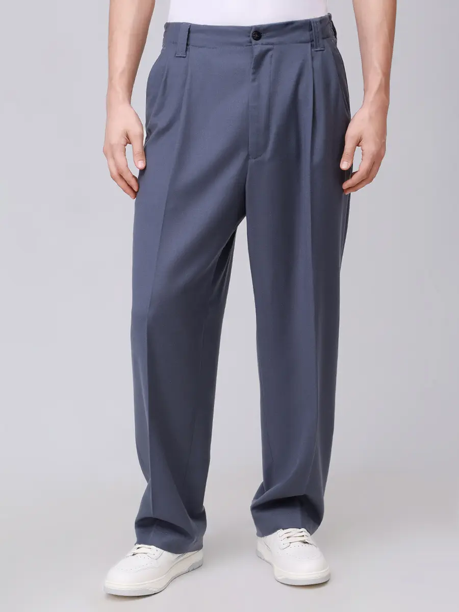 Брюки Loose Fit шерстяные