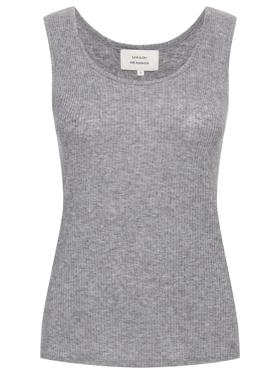 Майка из вискозы и шерсти