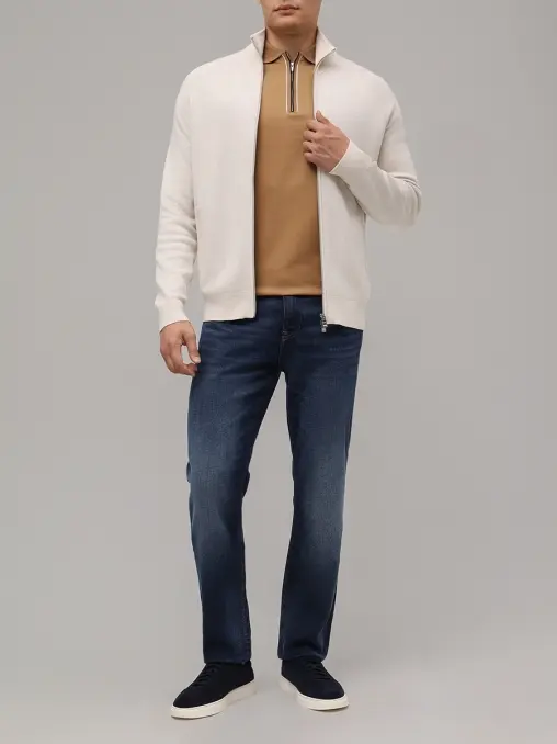 Поло хлопковое BOSS