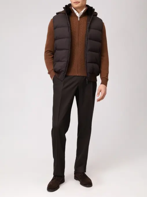 Кардиган кашемировый BERTOLO LUXURY MENSWEAR