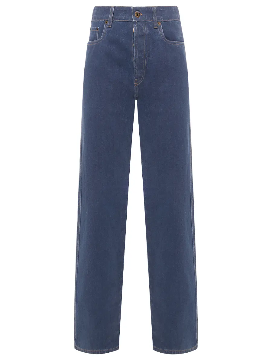 Джинсы хлопковые