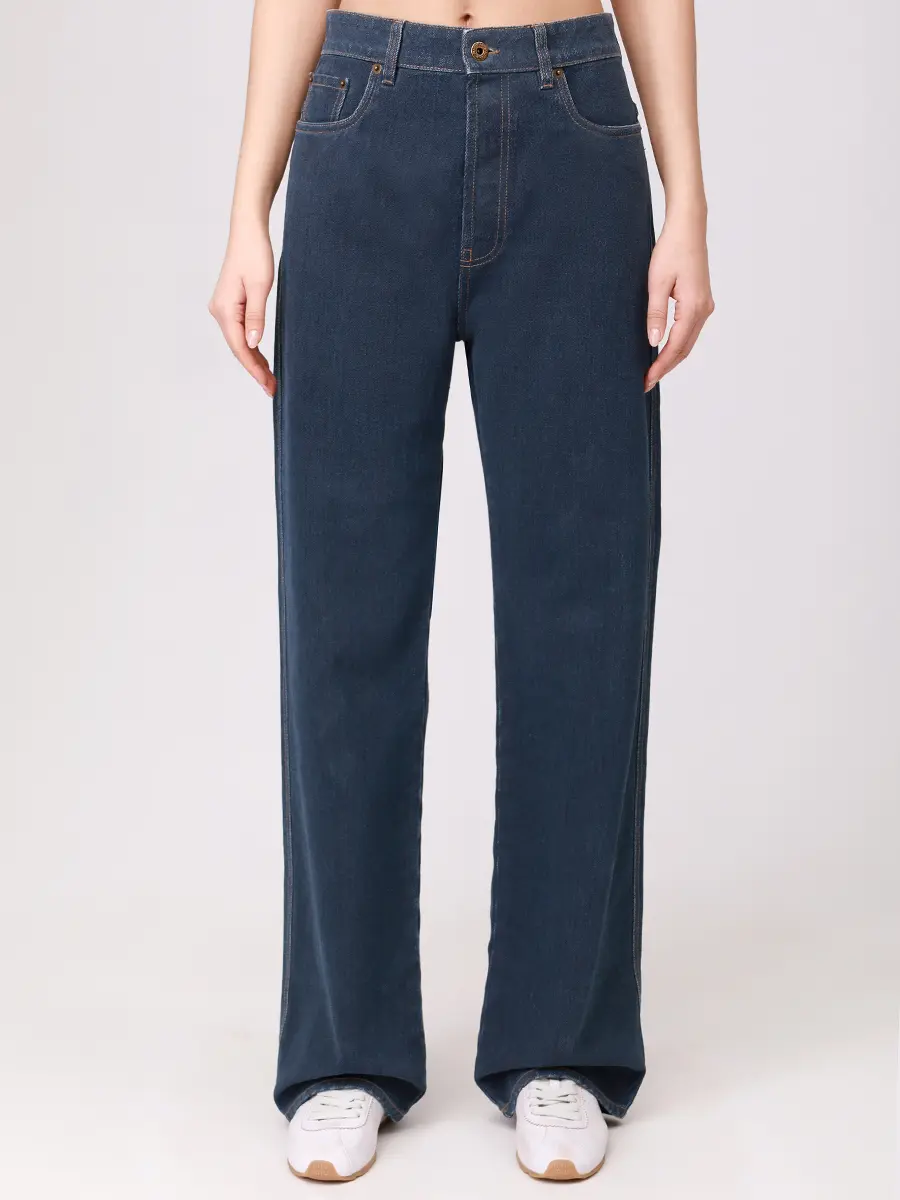 Джинсы хлопковые