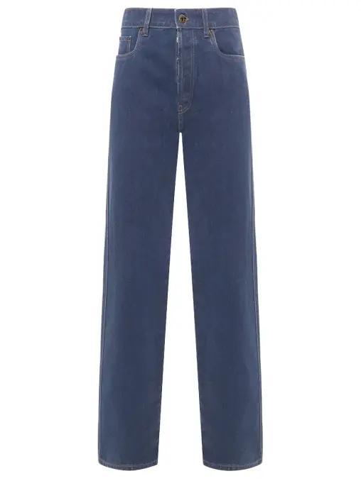 Джинсы хлопковые MIU MIU