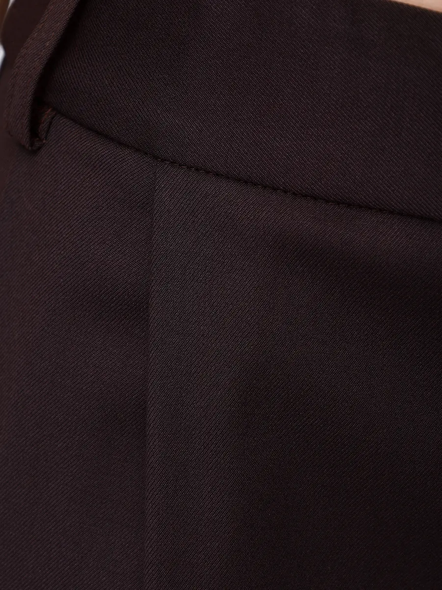 Брюки однотонные