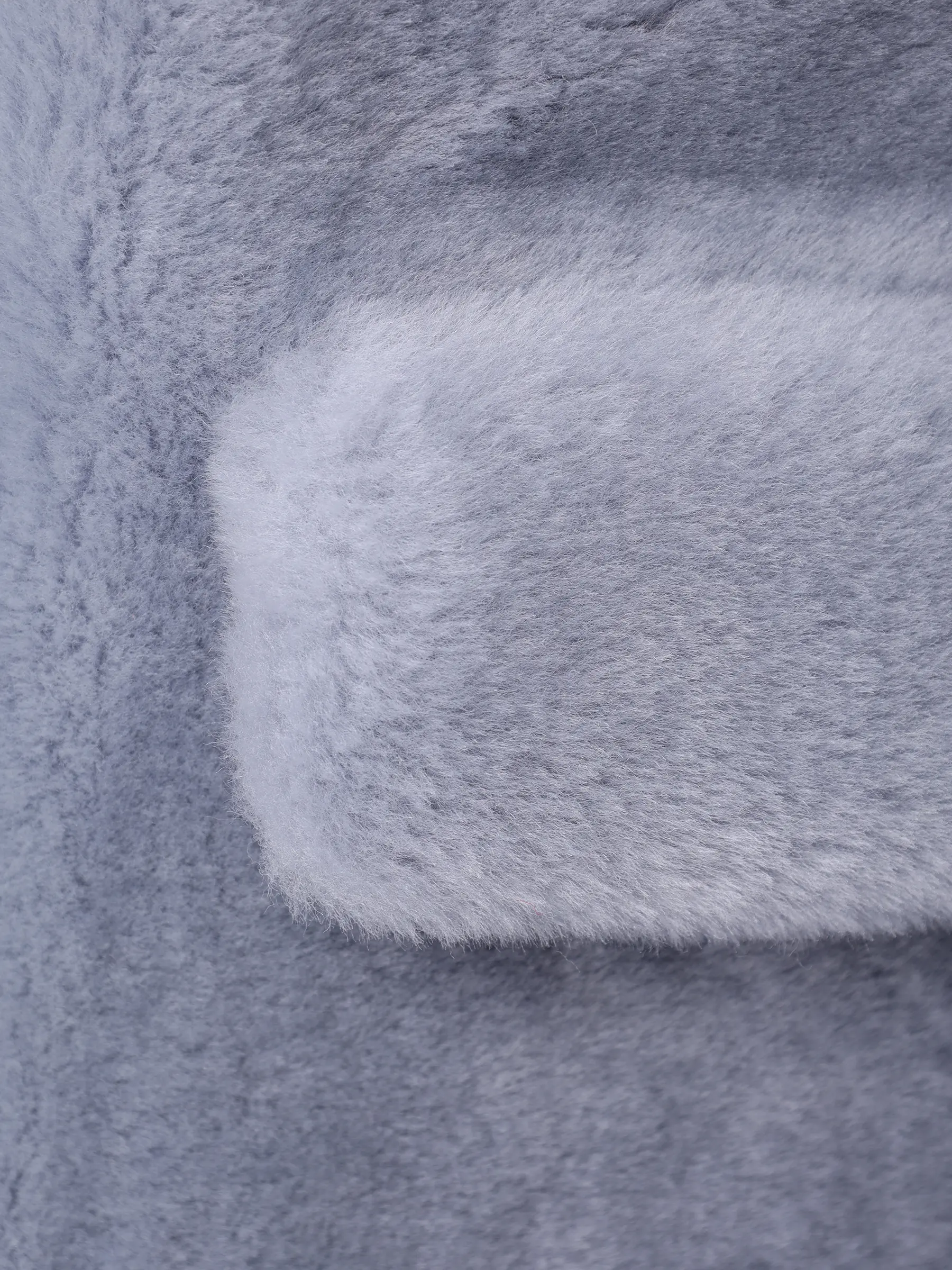 Шуба из овчины с мехом лисы