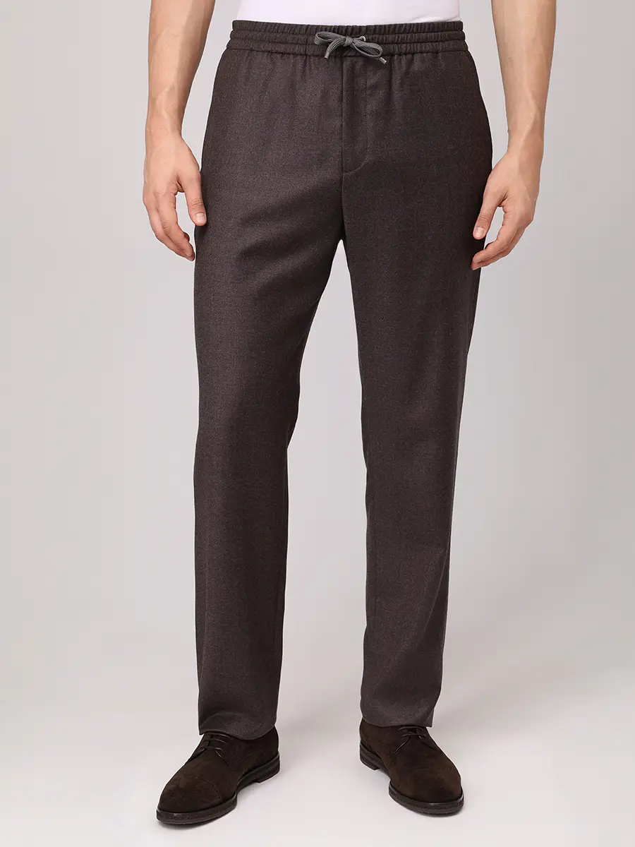 Брюки шерстяные