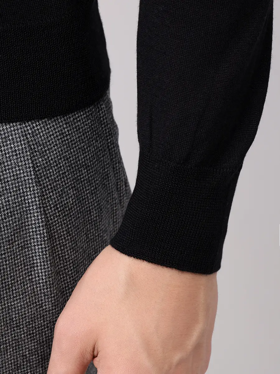 Водолазка из шерсти и шелка