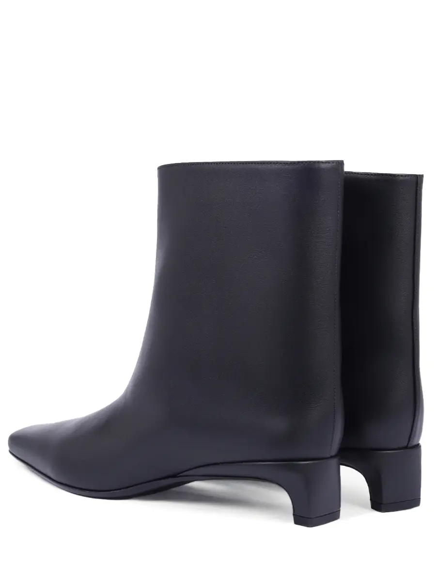 Ботильоны кожаные Celine