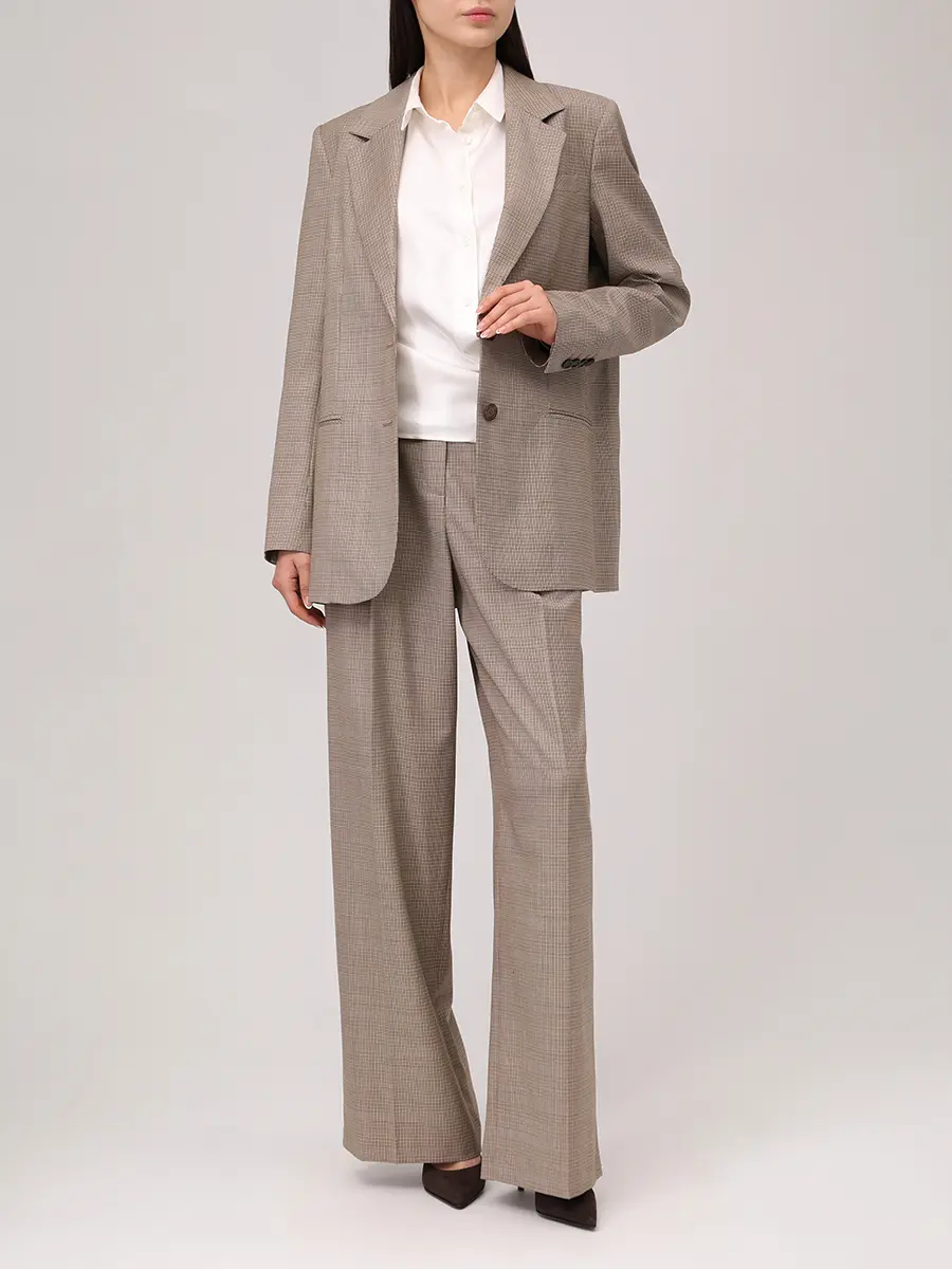 Брюки шерстяные