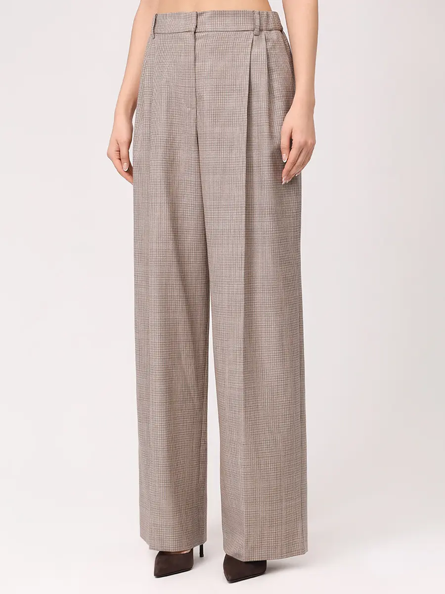 Брюки шерстяные