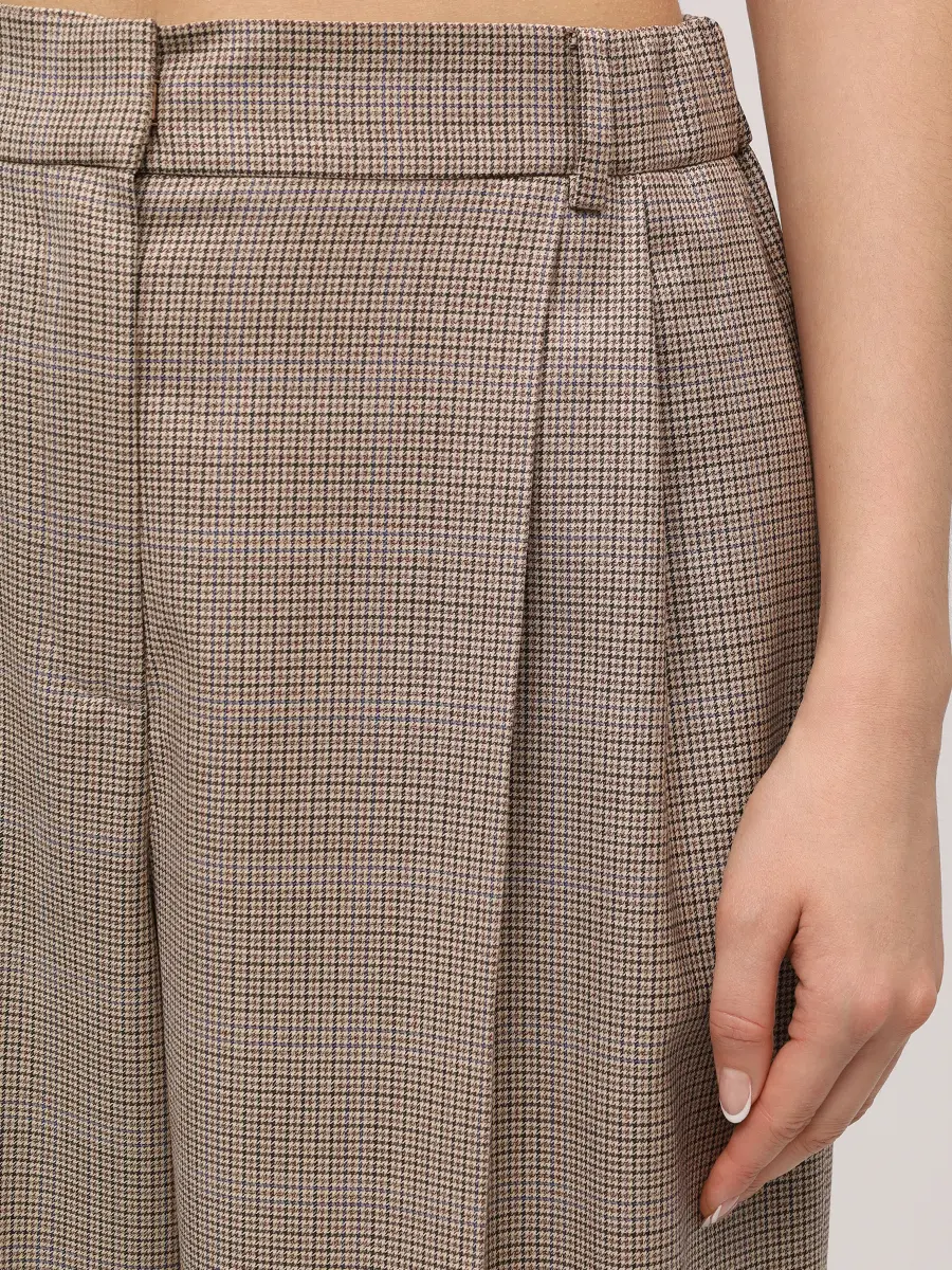 Брюки шерстяные