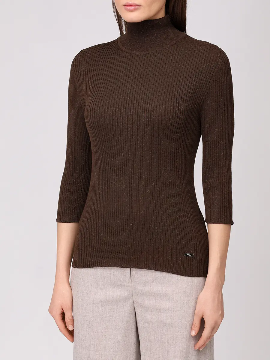 Водолазка из шерсти и вискозы