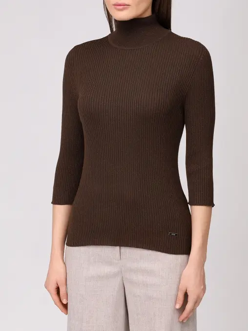 Водолазка из шерсти и вискозы KITON