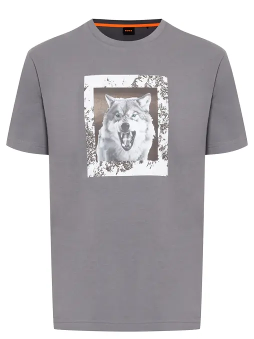 Футболка хлопковая BOSS