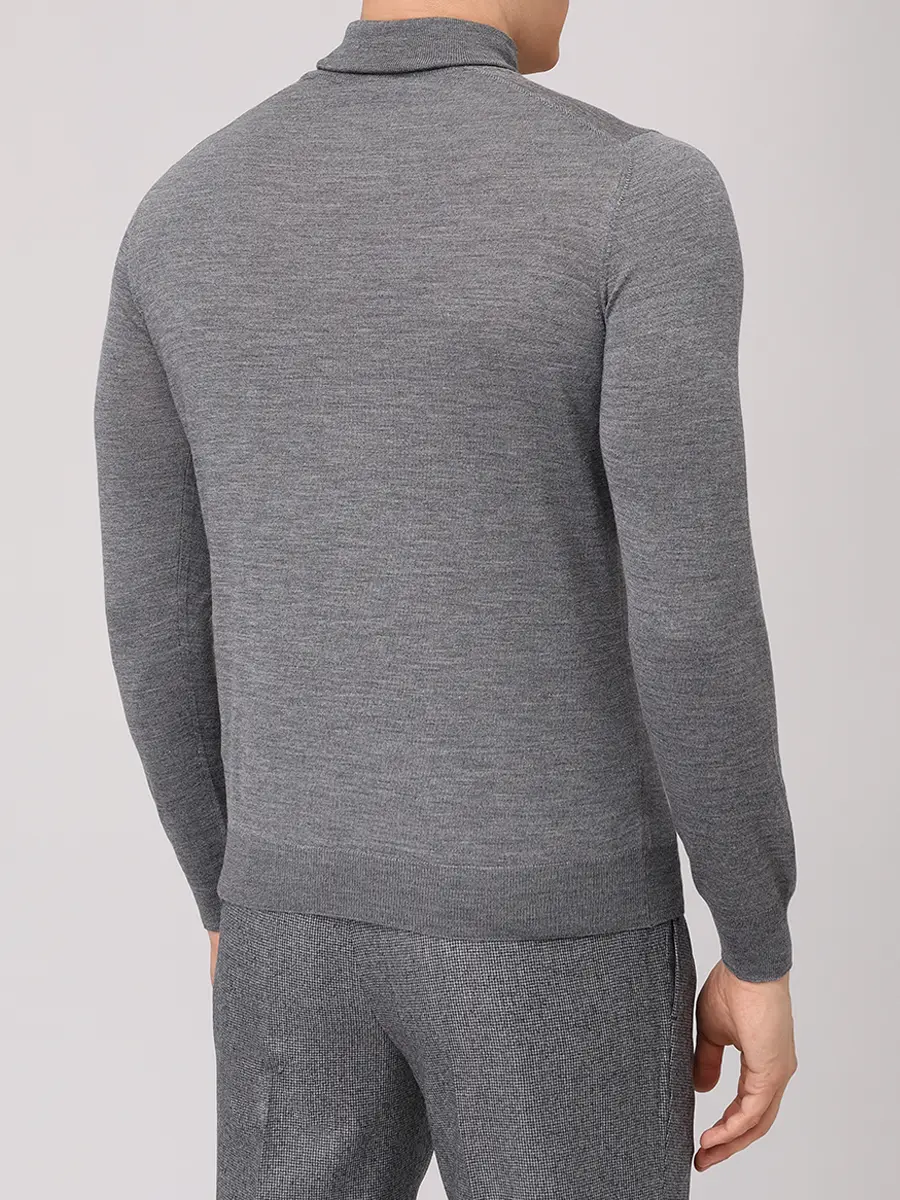 Водолазка из шерсти и шелка