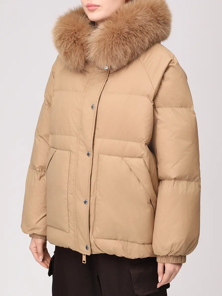 Пуховик стеганый