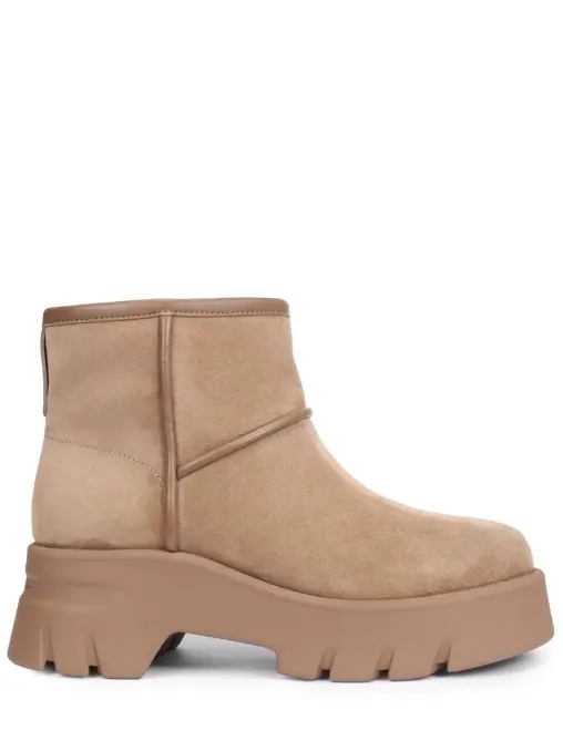 Ботинки замшевые на меху Stormy GIANVITO ROSSI