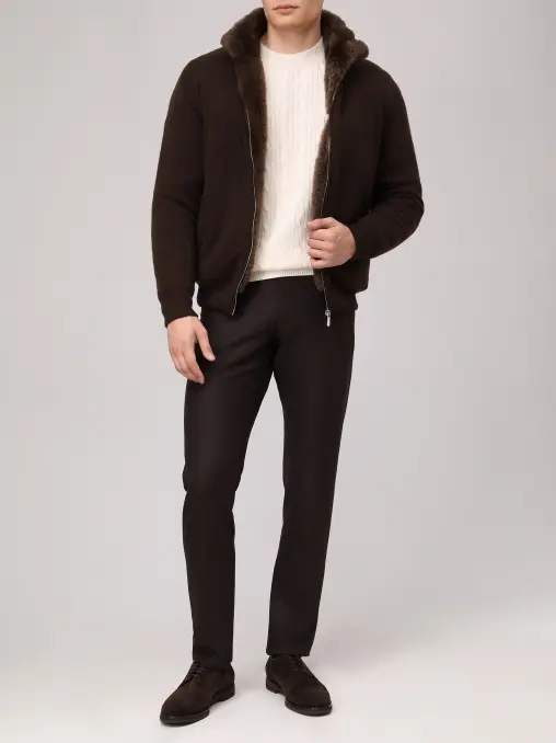 Куртка кашемировая на меху SVEVO