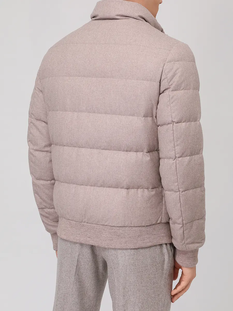 Пуховик стеганый