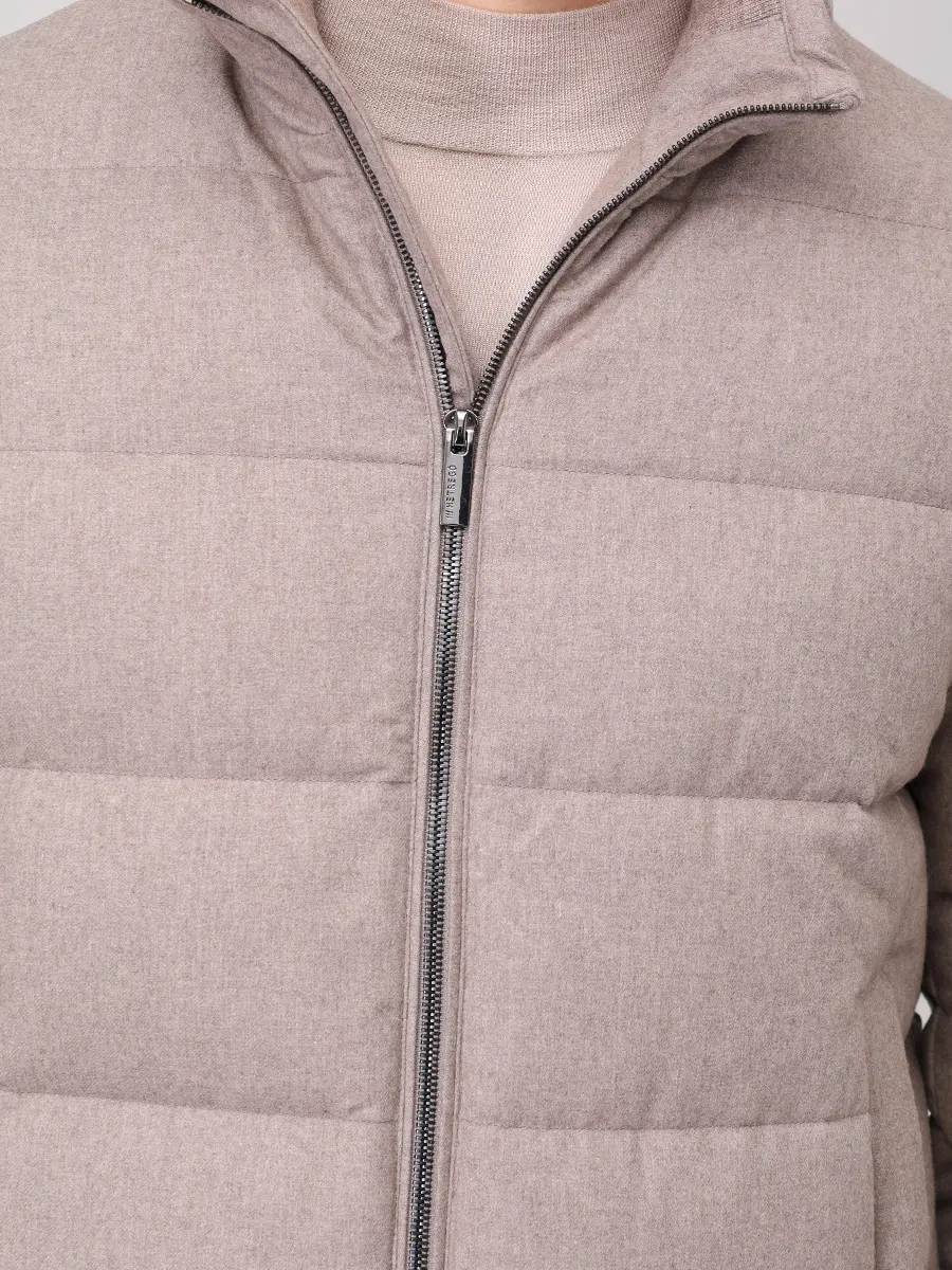 Пуховик стеганый