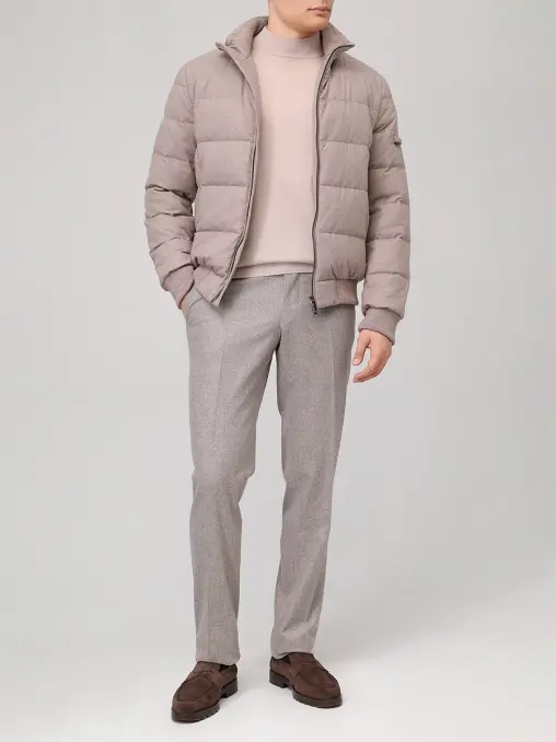 Пуховик стеганый HETREGO