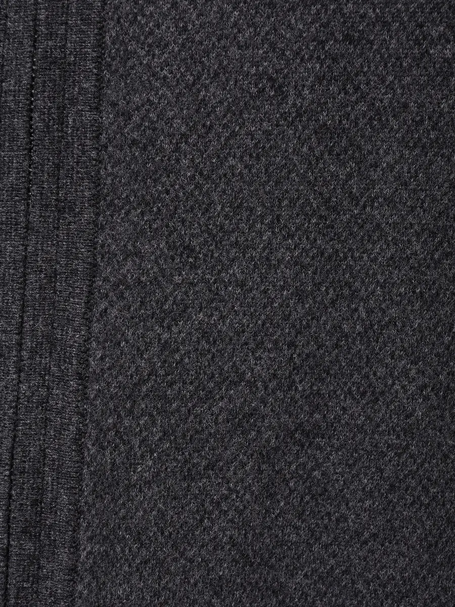 Кардиган из шерсти и хлопка