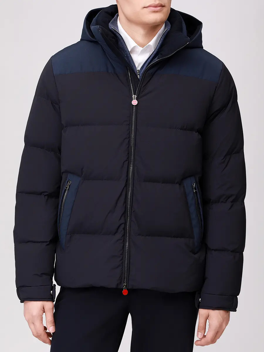 Пуховик стеганый