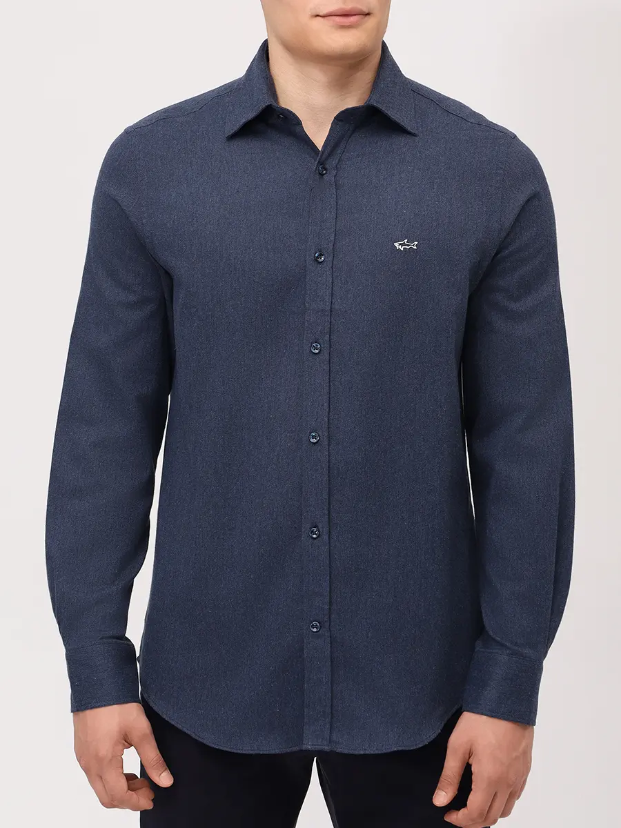 Рубашка Regular Fit хлопковая