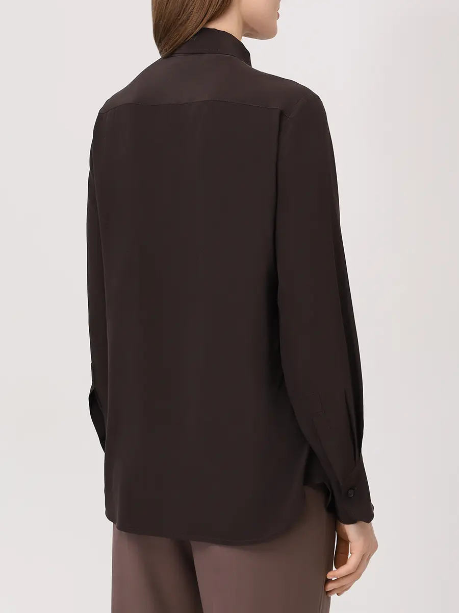 Блуза шелковая