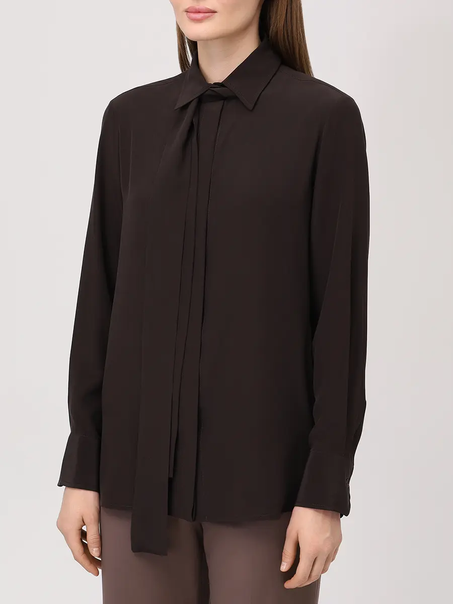 Блуза шелковая