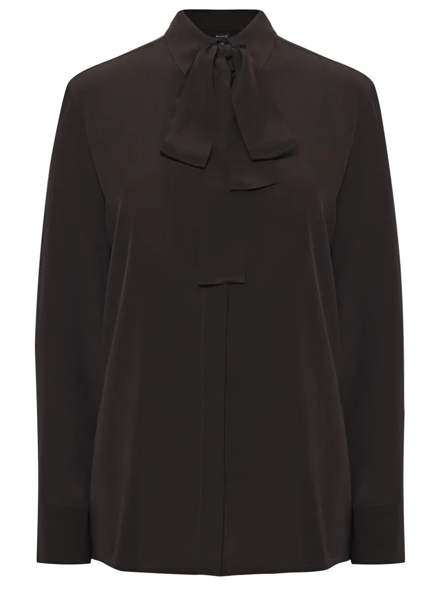 Блуза шелковая