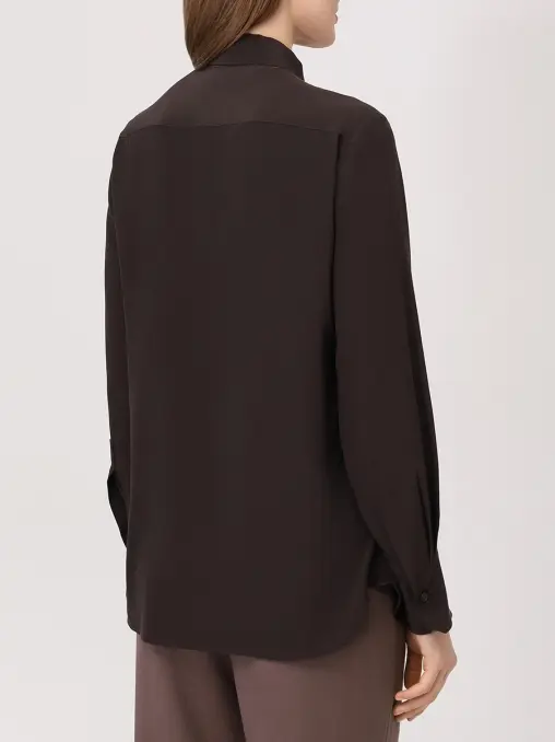 Блуза шелковая KITON