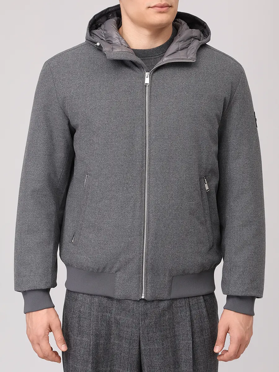 Куртка однотонная