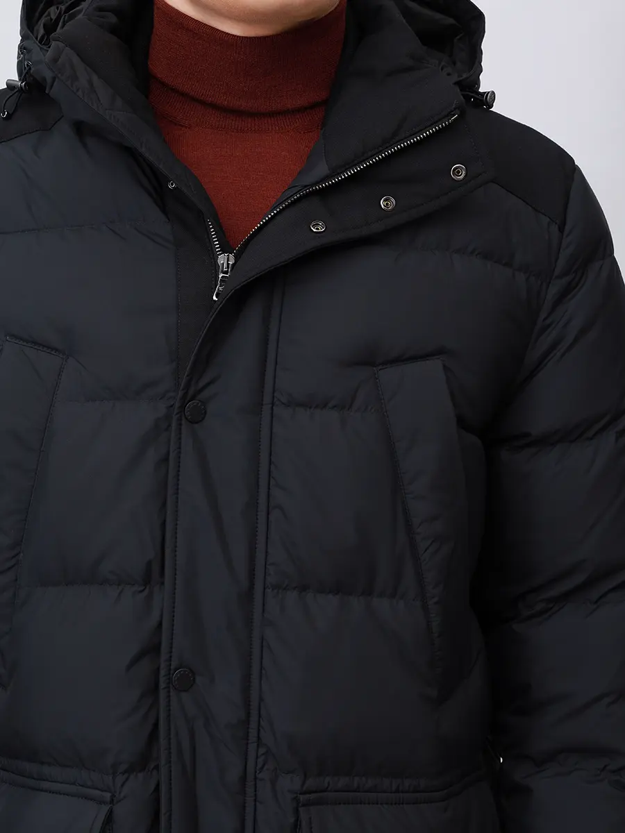 Пуховик стеганый