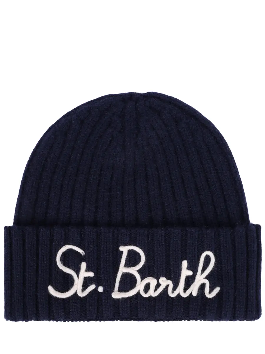 Шапка из шерсти и вискозы