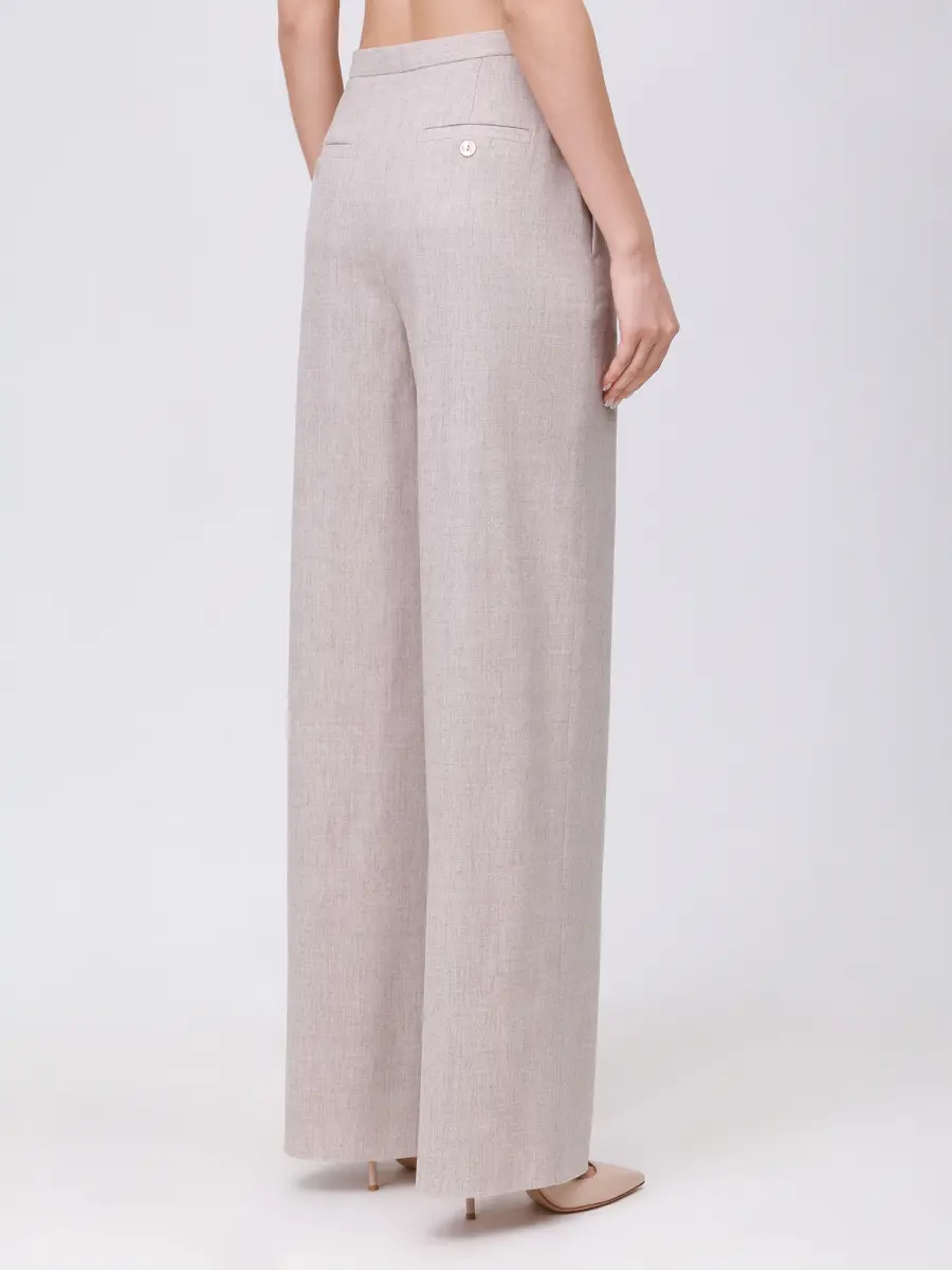 Брюки шерстяные